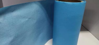 Viscose Bi - Lamination Medical Non Woven Fabric 28gsm Absorbent Glue 27gsm
